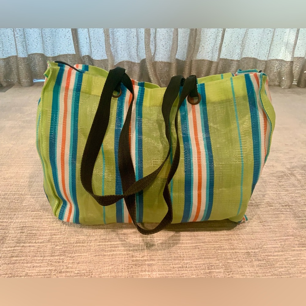 Tote Le Monde Striped Tote Bag